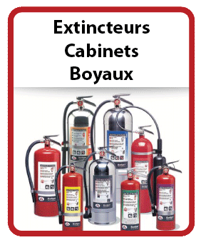 EXTINCTEURS, CABINETS, BOYAUX